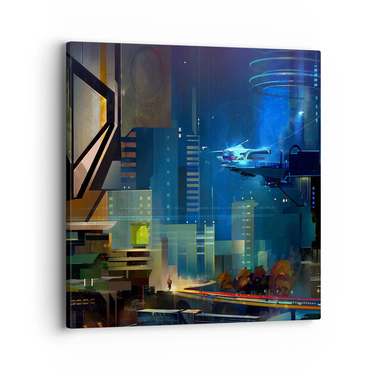Obraz na plátne - V blízkej budúcnosti - 40x40 cm