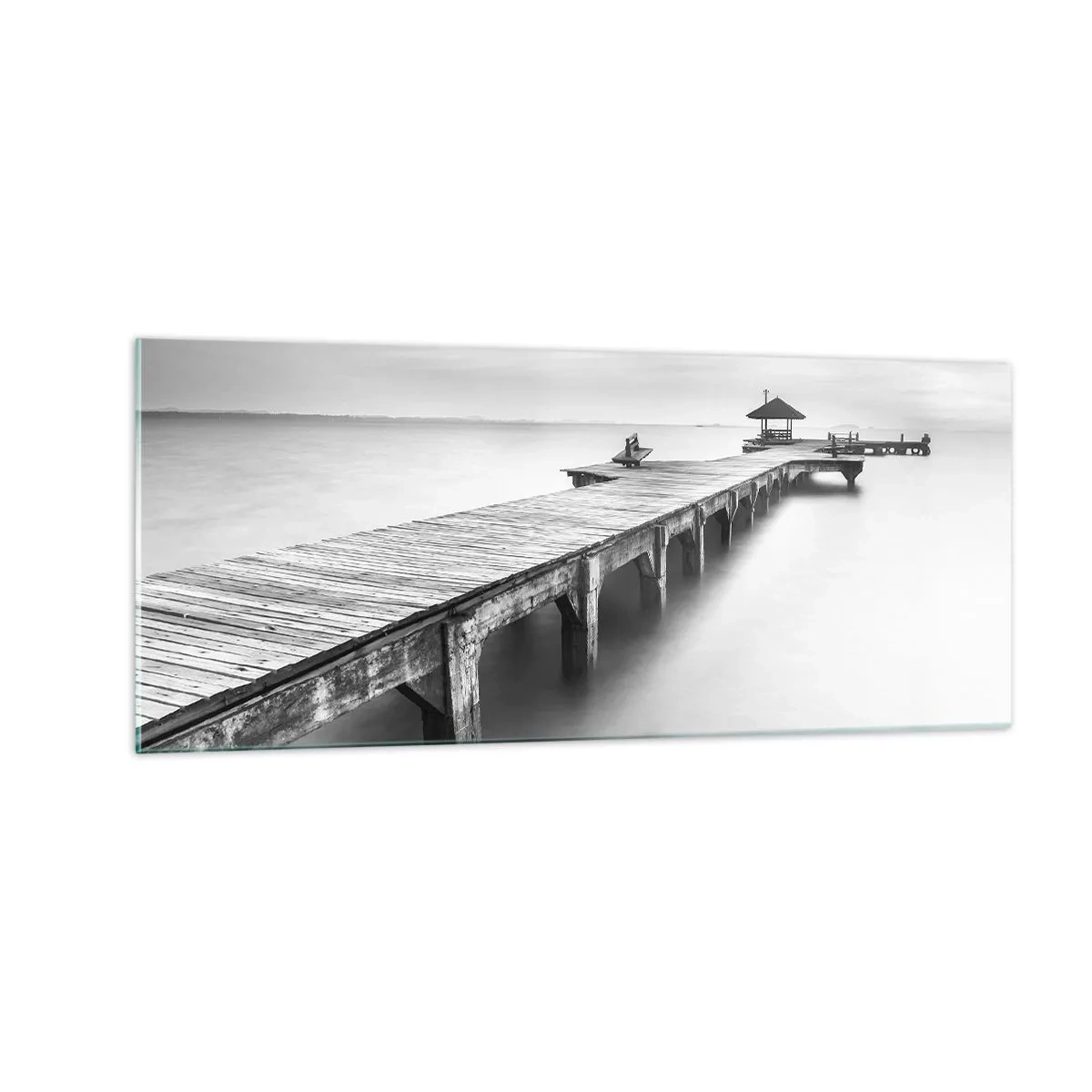 Obraz na skle - Ďaleko od nás - 100x40 cm