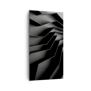 Obraz na plátne - Priestorový poriadok - 65x120 cm