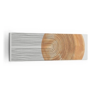 Obraz na plátne - Slnečná kompozícia - 160x50 cm