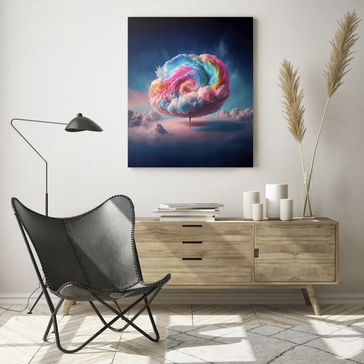 Obraz na skle - Sen o zábavnom parku - 70x100 cm