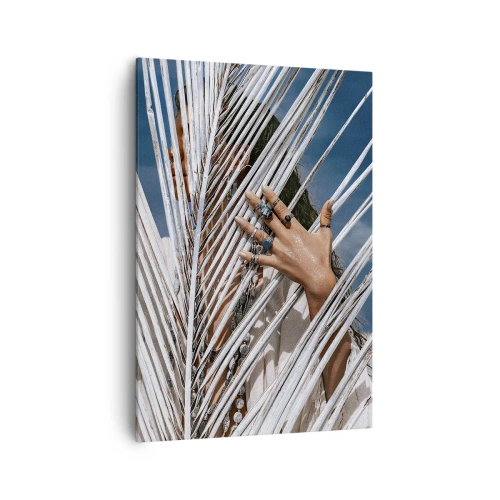 Obraz na plátne - Šamanové dievča? - 70x100 cm