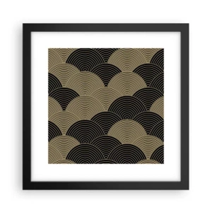 Plagát v čiernom ráme - Jednota v mnohosti - 30x30 cm