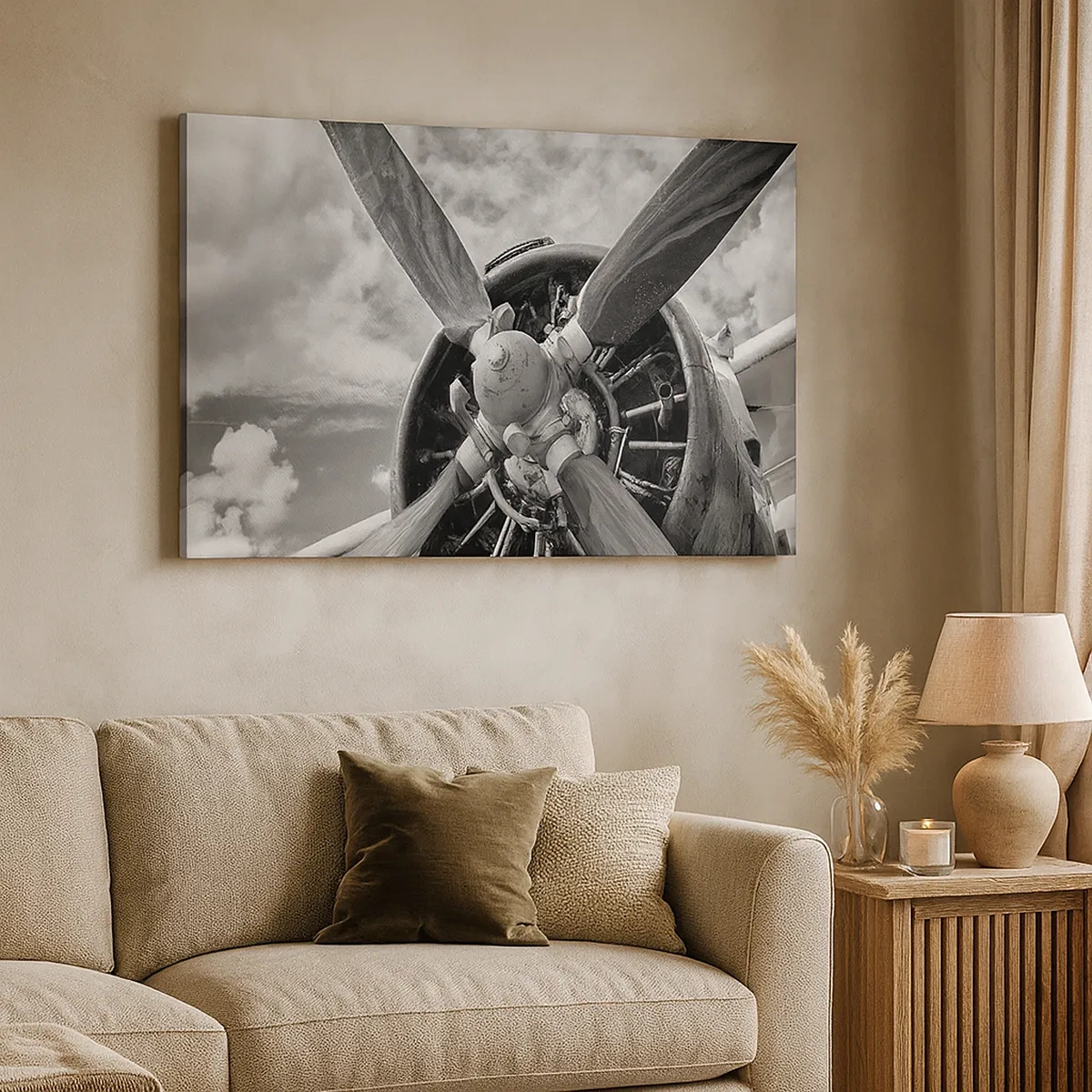 Obraz na plátne - Dobyvateľ oblohy - 30x30 cm