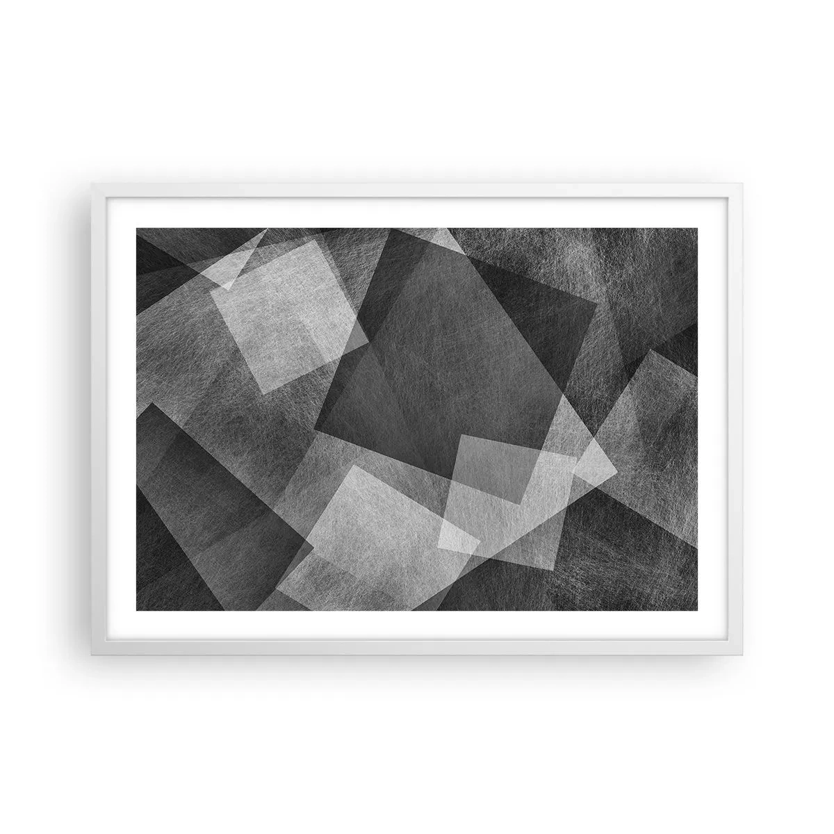 Plagát v bielom ráme - Odveký symbol trvalosti a poriadku - 70x50 cm