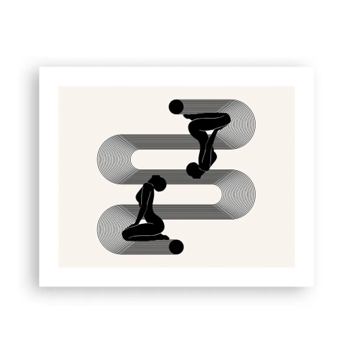 Plagát - Zmyselná symetria - 50x40 cm