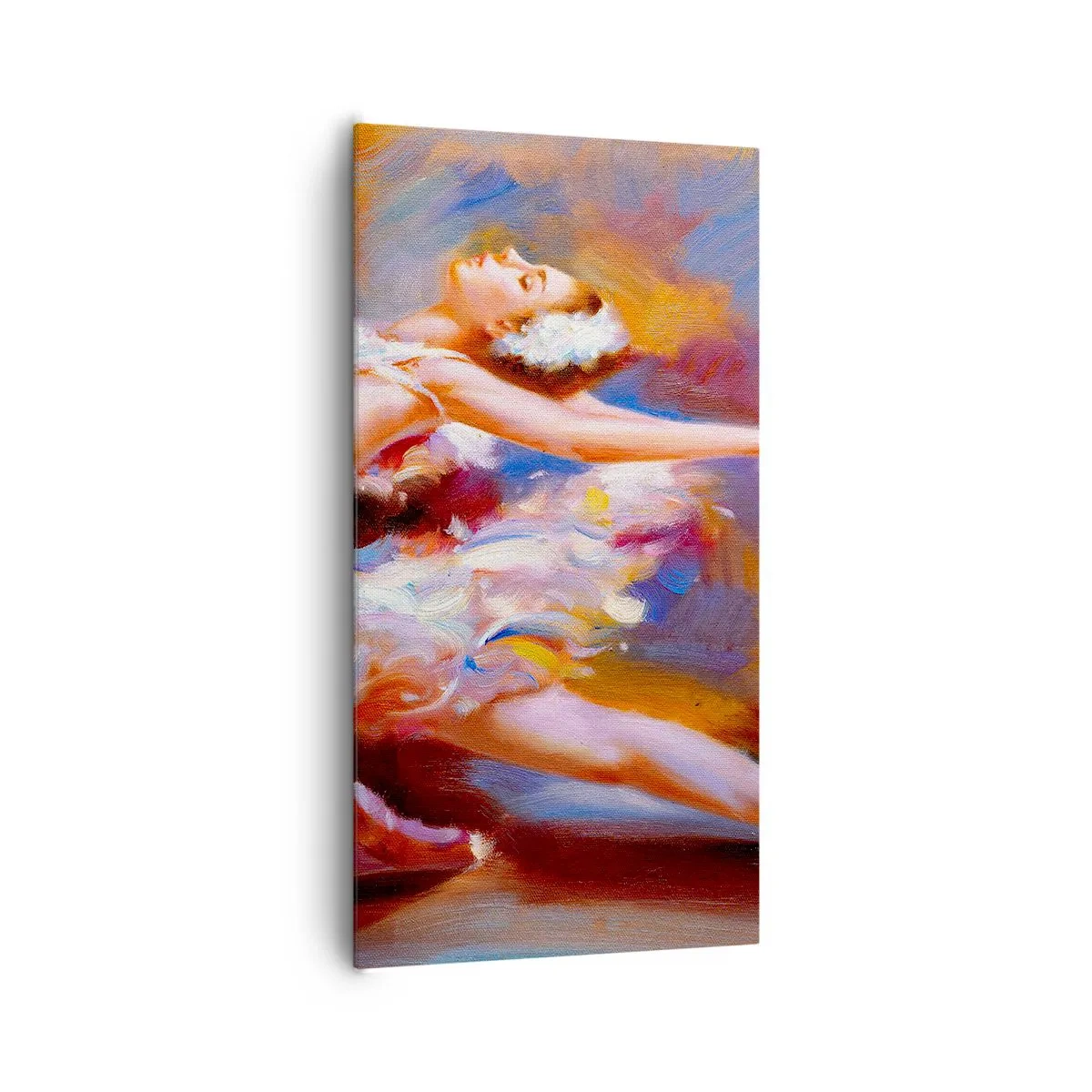 Obraz na plátne - Labutia elegancia - 65x120 cm