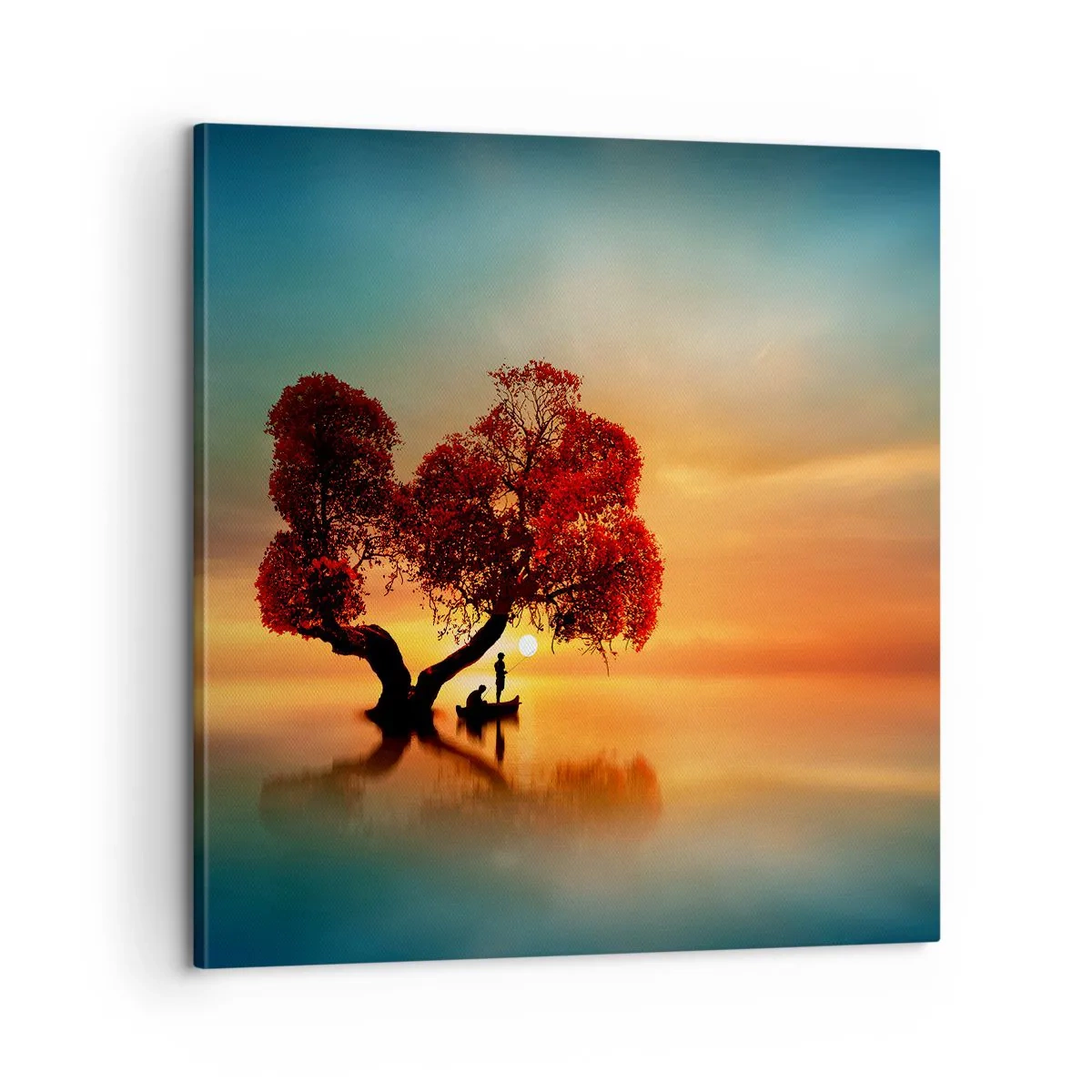 Obraz na plátne - Voda a ticho vesmíru - 60x60 cm