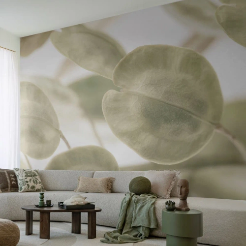 Fototapeta na mieru Standard Eco - Na začiatku bolo lístie… - Kvety, Pokojne, Listy