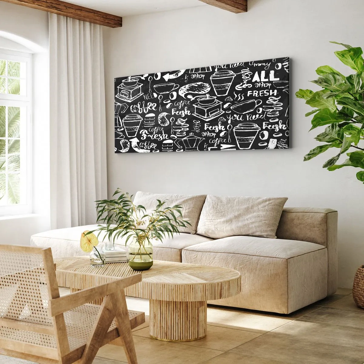 Obraz na plátne - All you need is… - 160x50 cm