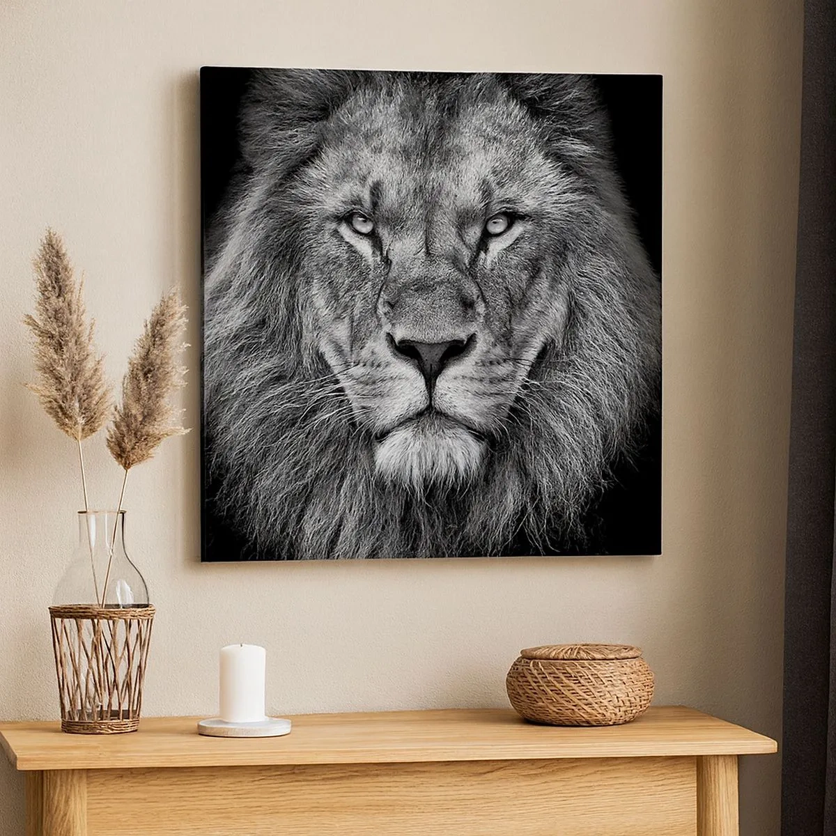 Obraz na plátne - V korunovačnom odeve - 30x30 cm