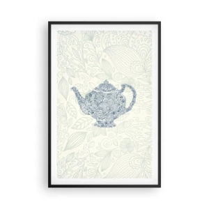 Plagát v čiernom ráme - Čajové kúzlo - 61x91 cm