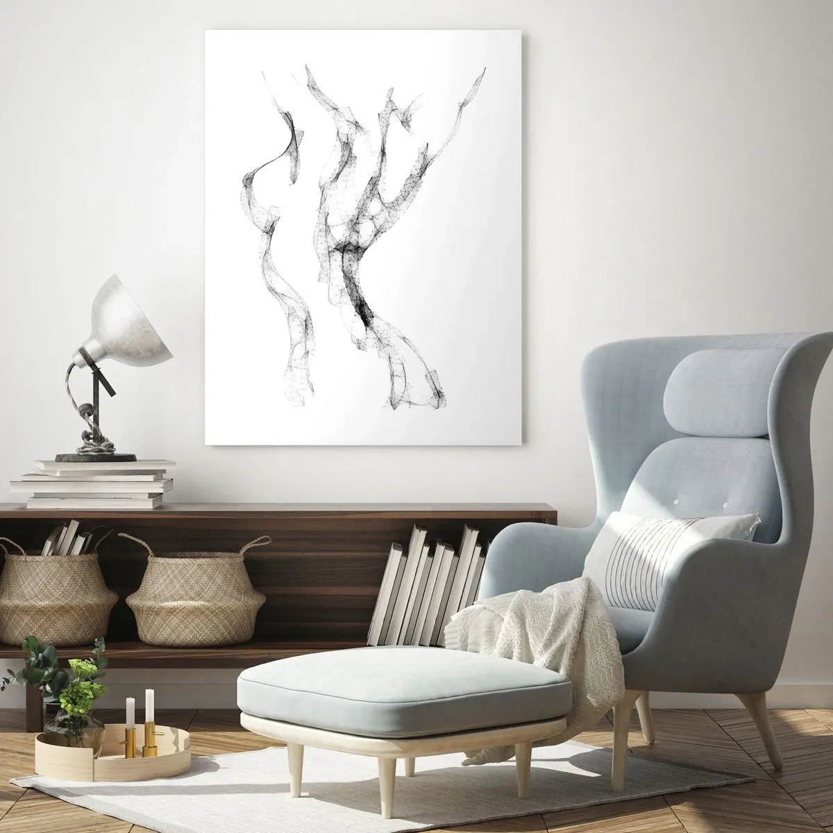 Obraz na skle - Krásna a silná - 50x70 cm