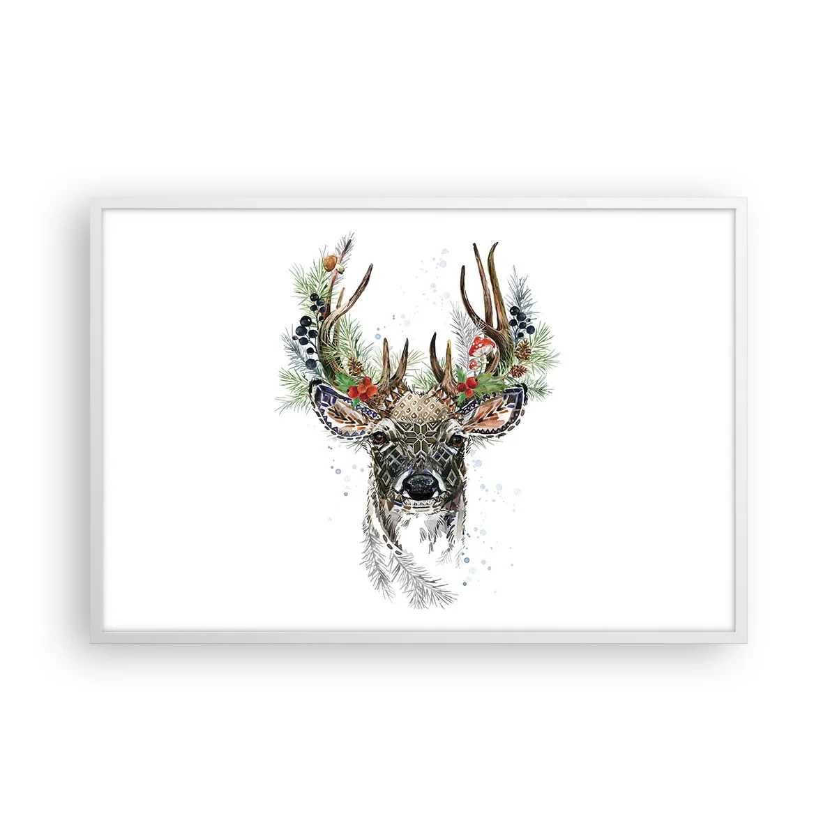 Plagát v bielom ráme - V slávnostnom rúchu - 91x61 cm