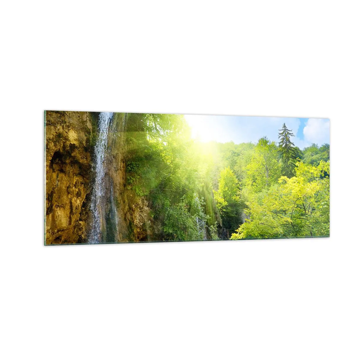 Obraz na skle - To musí byť Eden - 100x40 cm