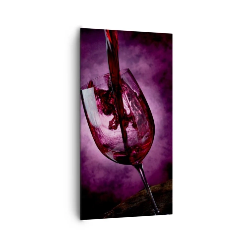 Obraz na plátne - Šarlát? Karmín? Nie, rubín. - 65x120 cm