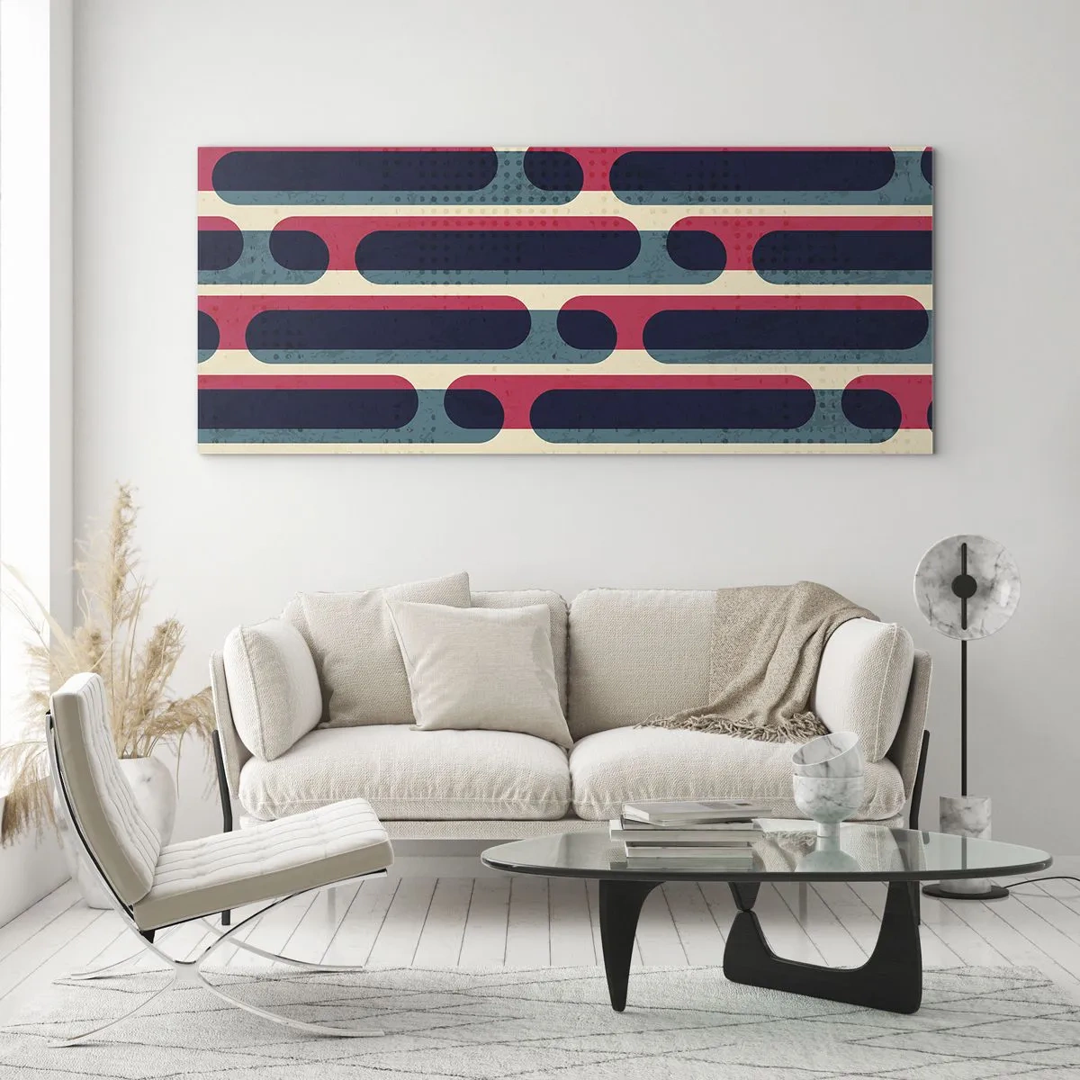 Obraz na skle - Dovnútra a dopredu - 90x30 cm