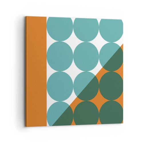 Obraz na plátne - Hore a šikmo - 60x60 cm