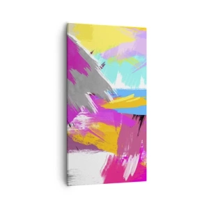 Obraz na plátne - Šmuha, šmuha, sama šmuha - 55x100 cm