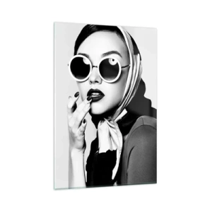 Obraz na skle - Pozdravy zo 60. rokov - 80x120 cm