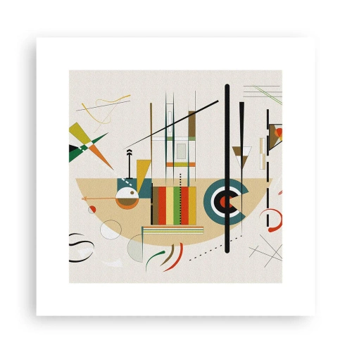 Plagát - A svet sa smeje - 30x30 cm