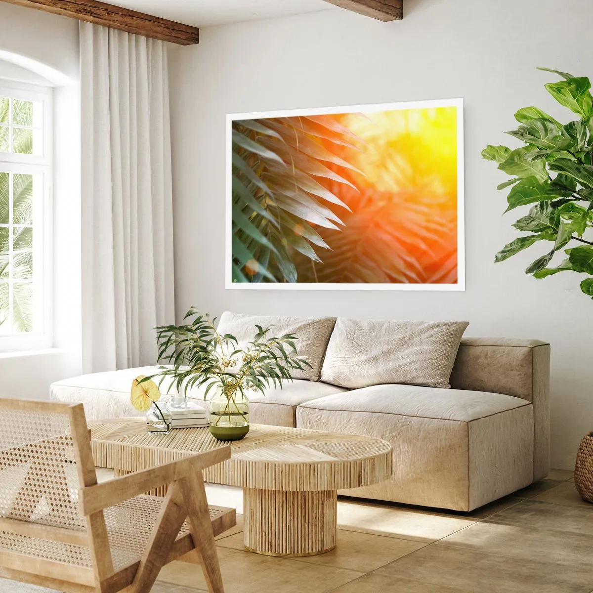 Plagát - Ráno v džungli - 50x40 cm