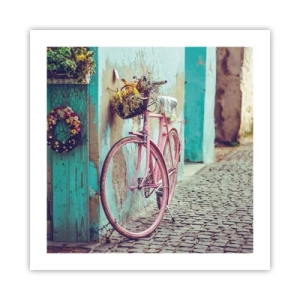 Plagát - Hneď sa vrátim - 50x50 cm