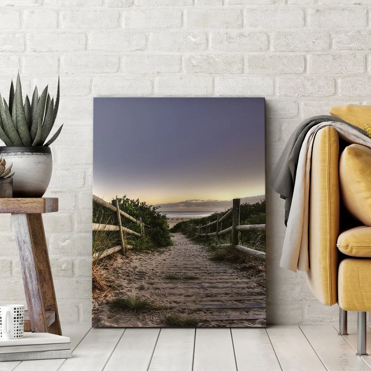 Obraz na plátne - Už je vidieť cieľ - 55x100 cm