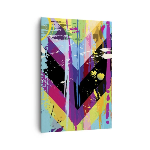 Obraz na plátne - Zhora nadol - 70x100 cm