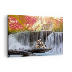 Obraz na plátne - Surrealistická krajina    - 100x70 cm