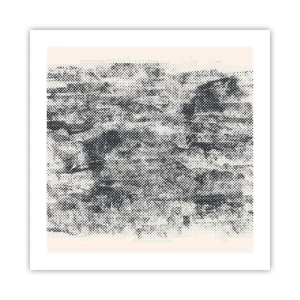 Plagát - Hmlistá kompozícia - 50x50 cm