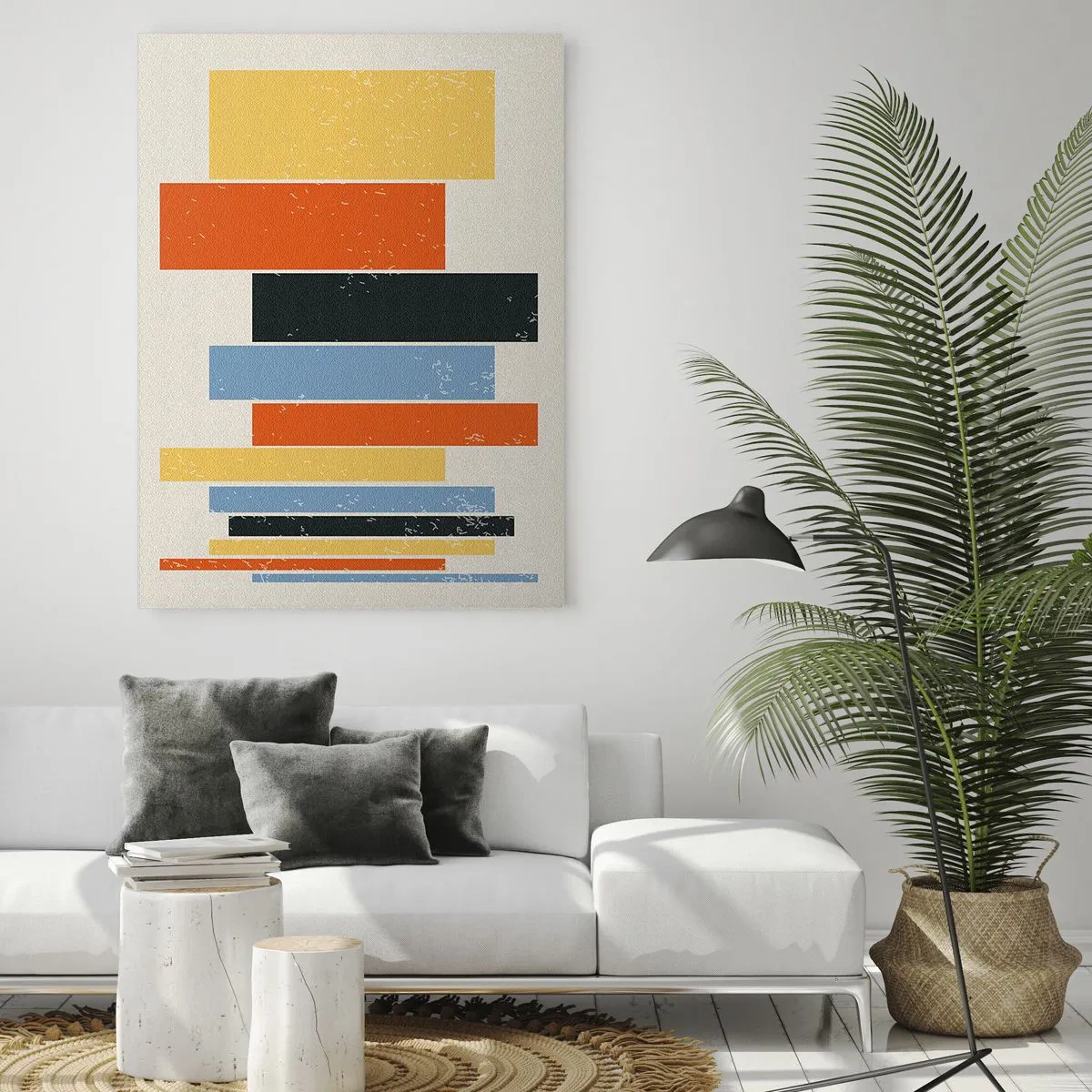 Obraz na skle - Záznam hudby - 50x70 cm