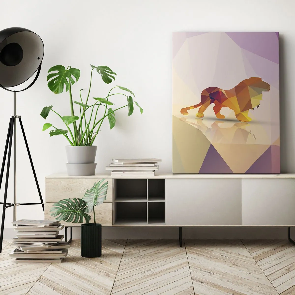 Obraz na plátne - Diamantový kráľ - 50x70 cm