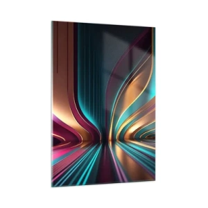 Obraz na skle - Architektúra svetla - 50x70 cm