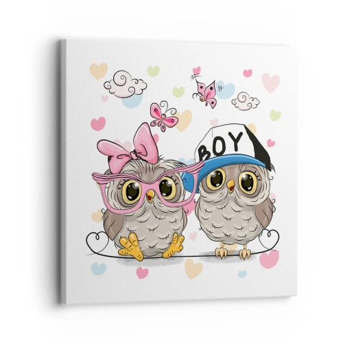 Obraz na plátne - Milujme sa! - 30x30 cm