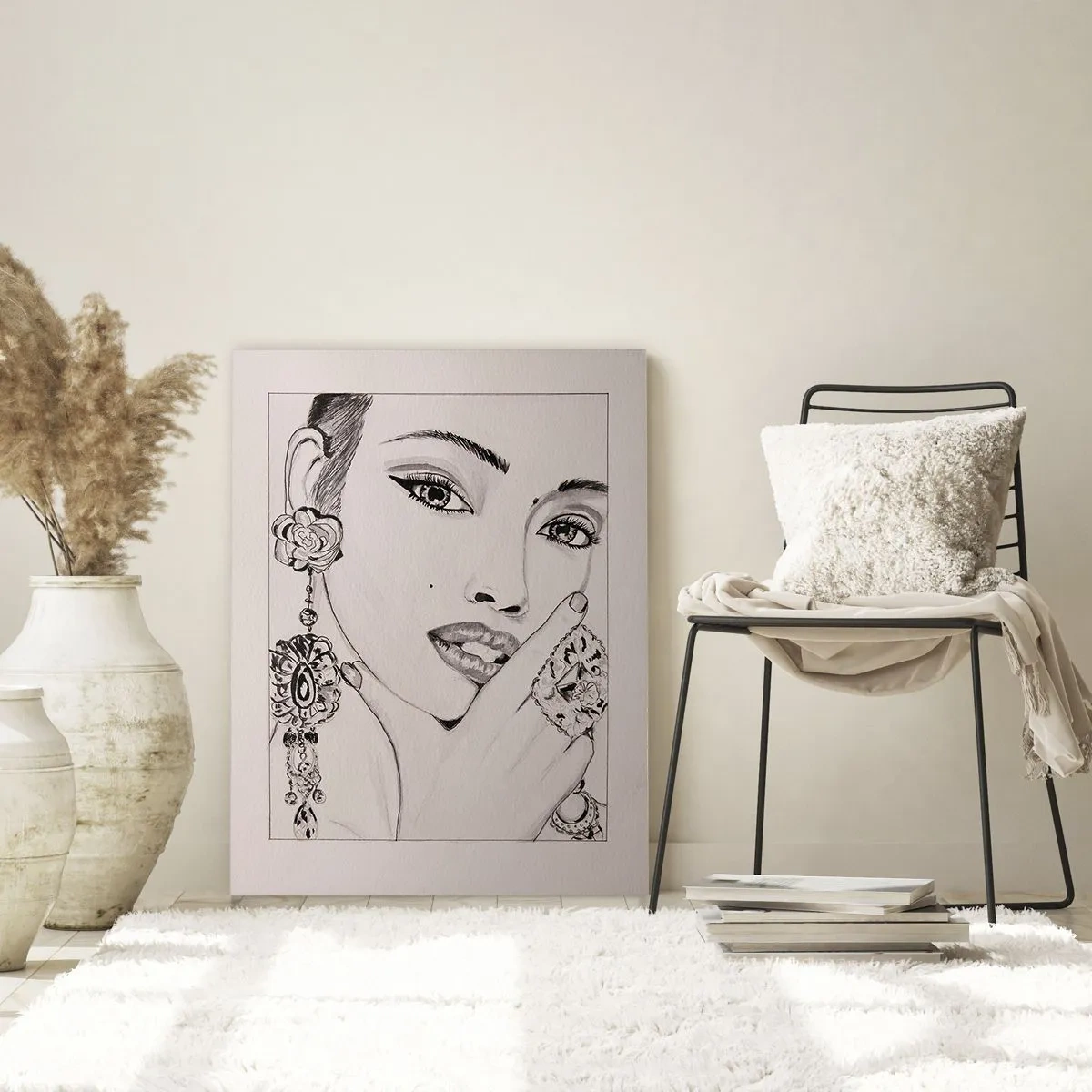 Obraz na skle - Najkrajší klenot - 50x70 cm