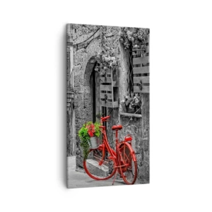 Obraz na plátne - Toskánska ulička - 45x80 cm