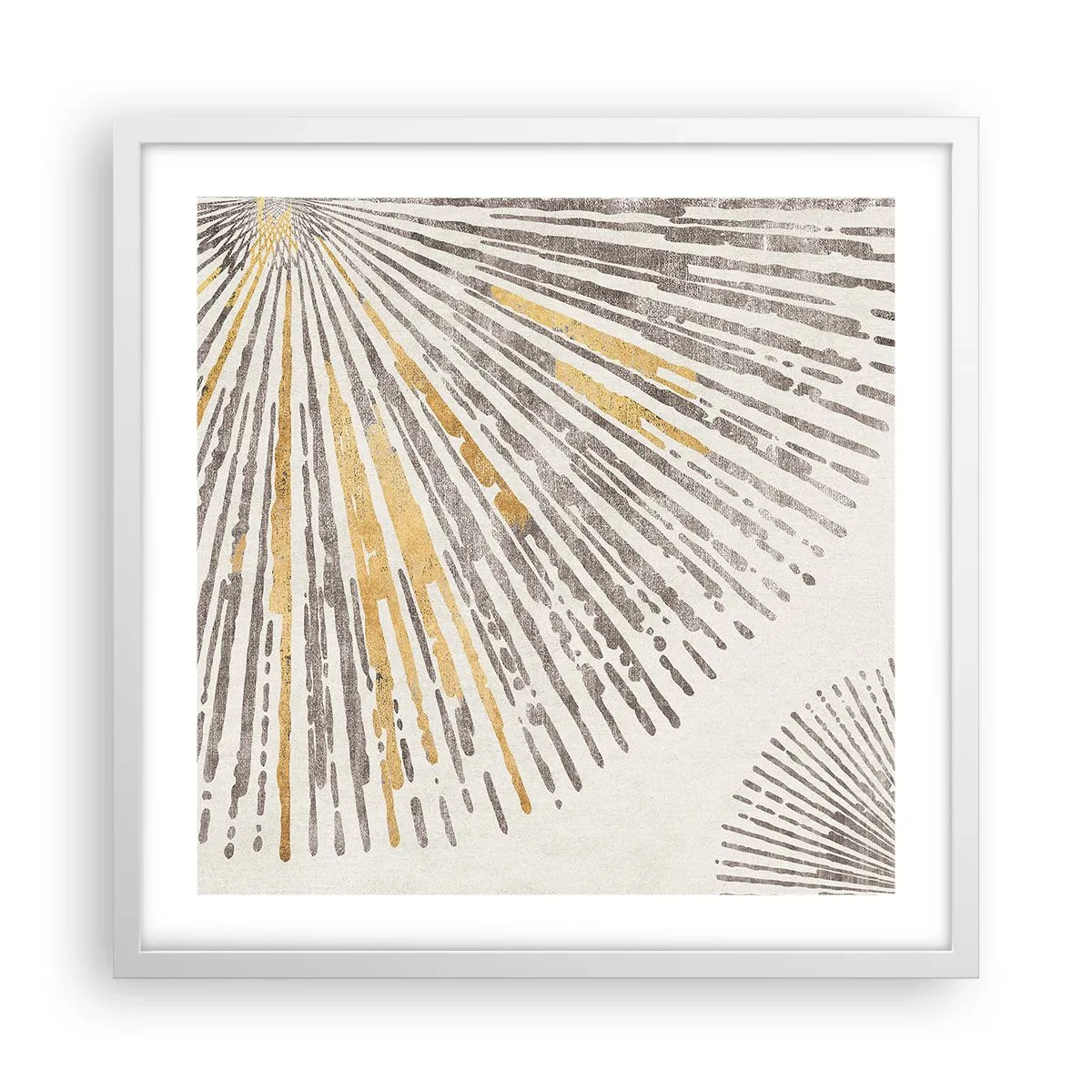 Plagát v bielom ráme - Krása lúča - 50x50 cm