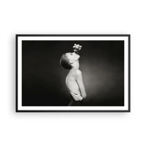 Plagát v čiernom ráme - Excentrická elegancia - 91x61 cm