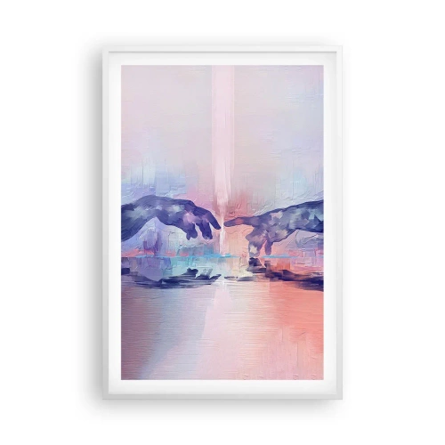 Plagát v bielom ráme - Božská iskra života - 61x91 cm