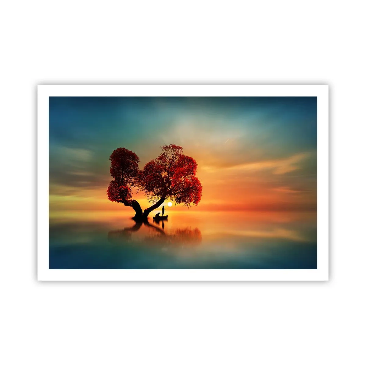 Plagát - Voda a ticho vesmíru - 91x61 cm