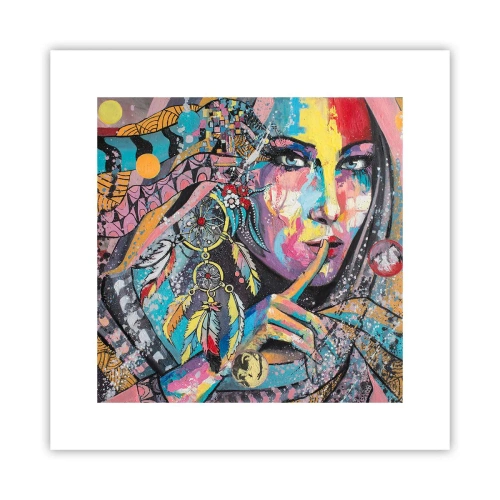 Plagát - Mlč, než pochopíš - 30x30 cm