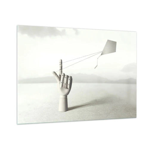 Obraz na skle - Výzva - 100x70 cm