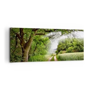 Obraz na plátne - Et in Arcadia ego - 100x40 cm