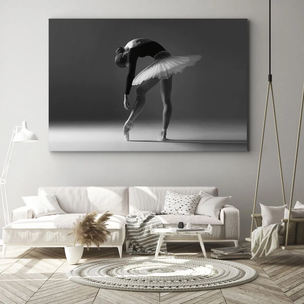 Obraz na plátne - Bella ballerina - 100x70 cm