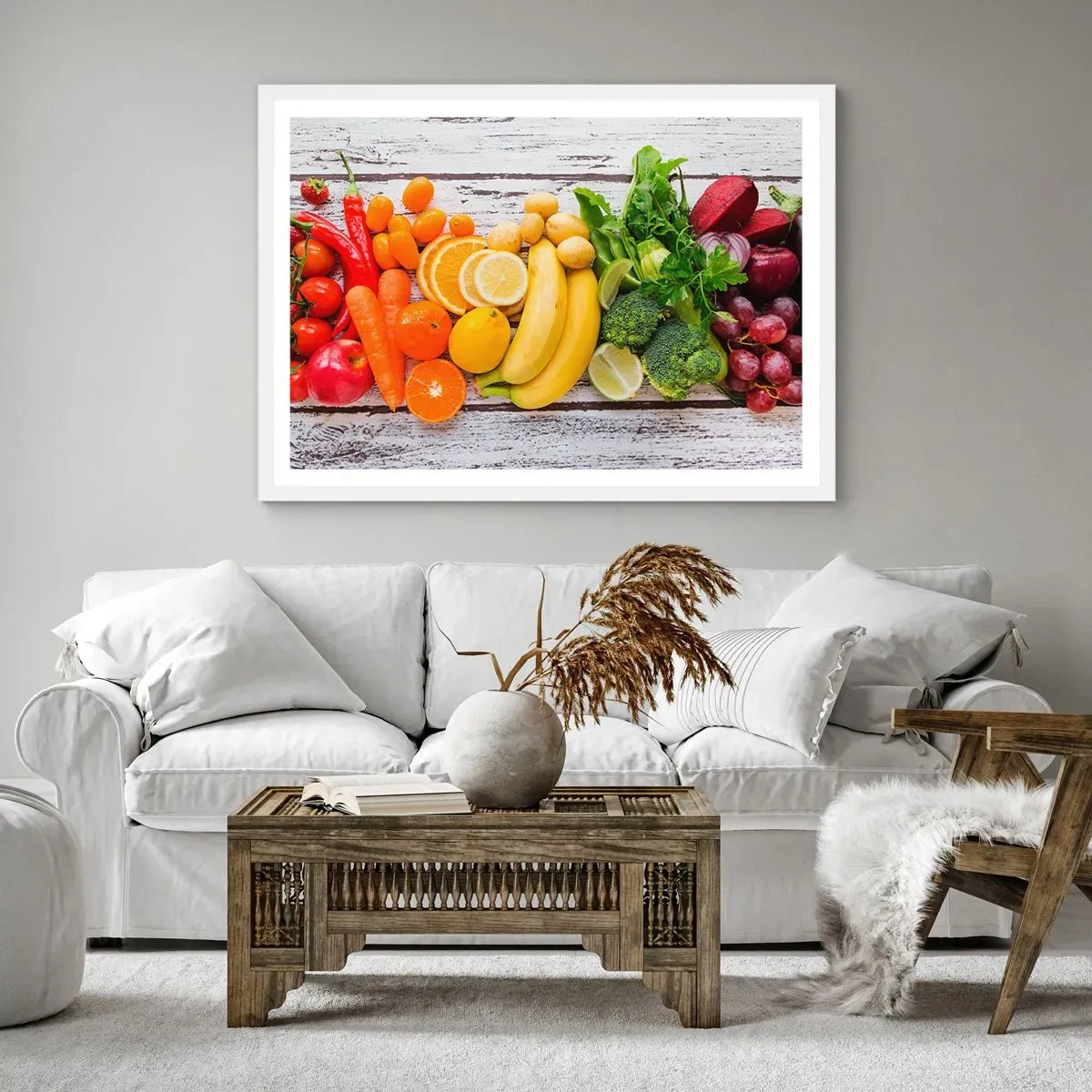 Plagát v bielom ráme - To nestačí? - 100x70 cm