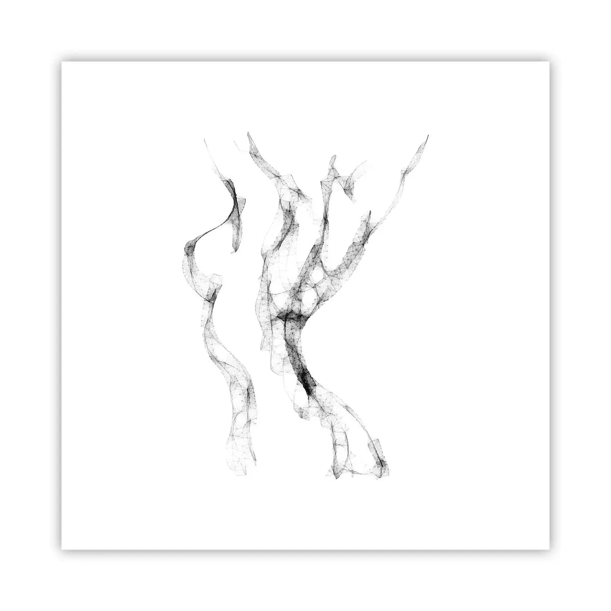 Plagát - Krásna a silná - 40x40 cm