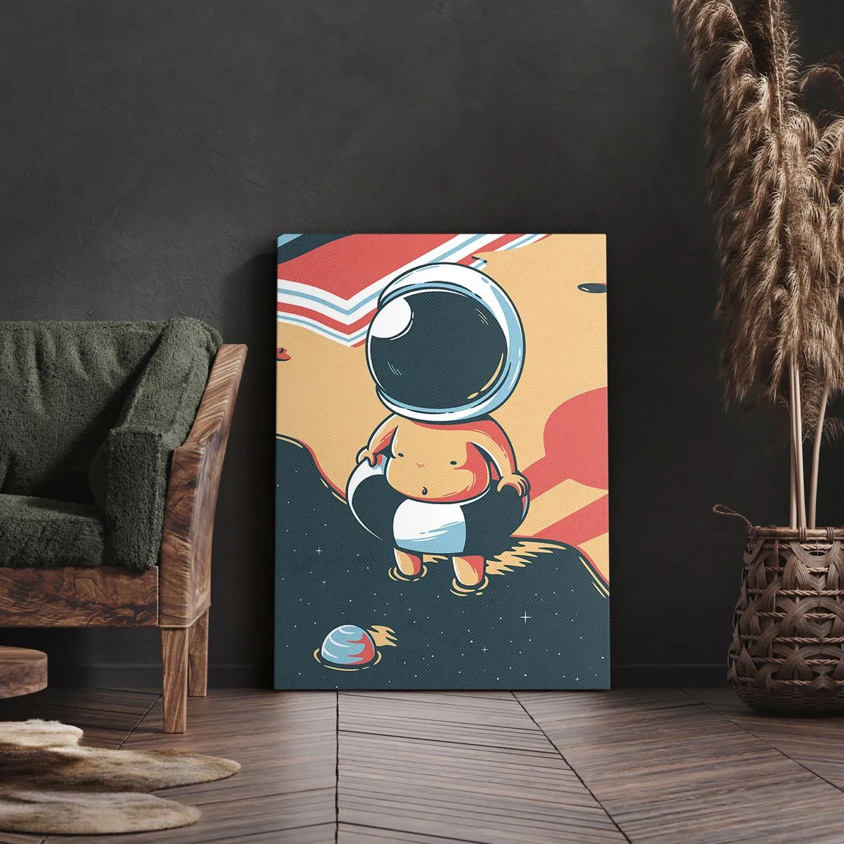 Obraz na plátne - Z iného pohľadu - 50x70 cm
