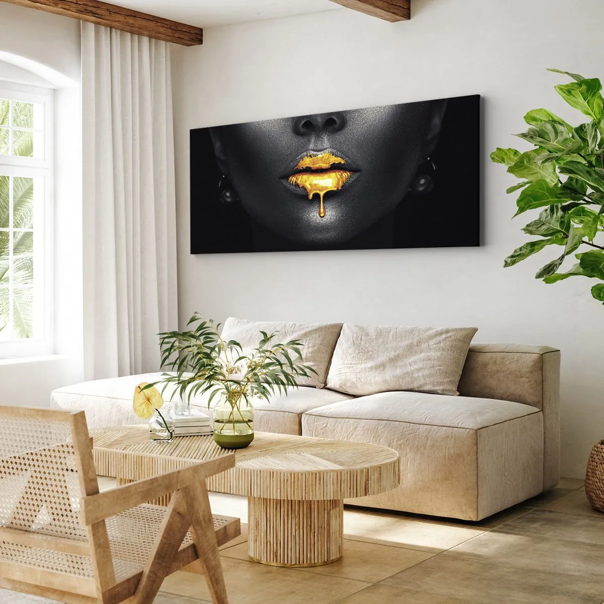 Obraz na plátne - Zlatoústa - 100x40 cm