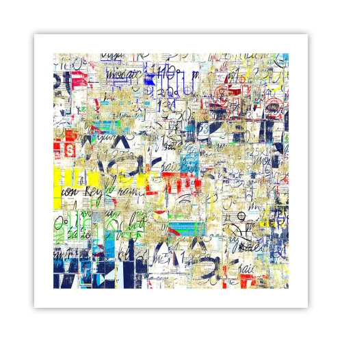 Plagát - Proste poteší oči - 50x50 cm